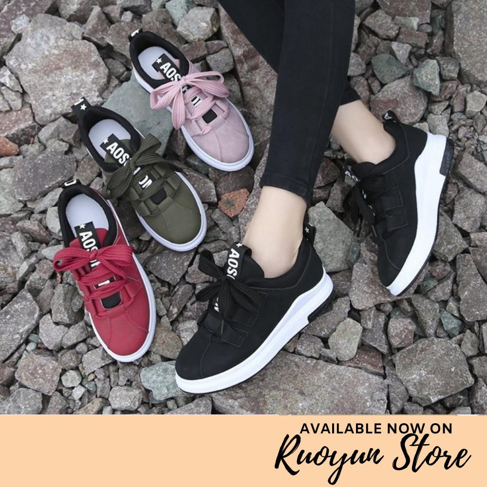 RYS - Versatile Lendty Sepatu Sneakers Korea Fashion Casual/Sekolah - Ori Import