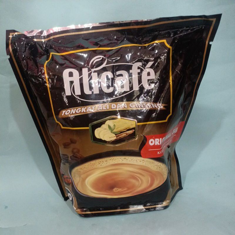 

Alicafe Tongkat Ali dan Gingseng / Kopi Alicafe gingseng 5in1 600grm