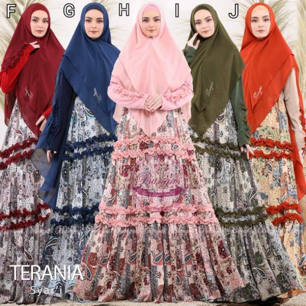 Gamis TERANIA Original by BUNGAS
