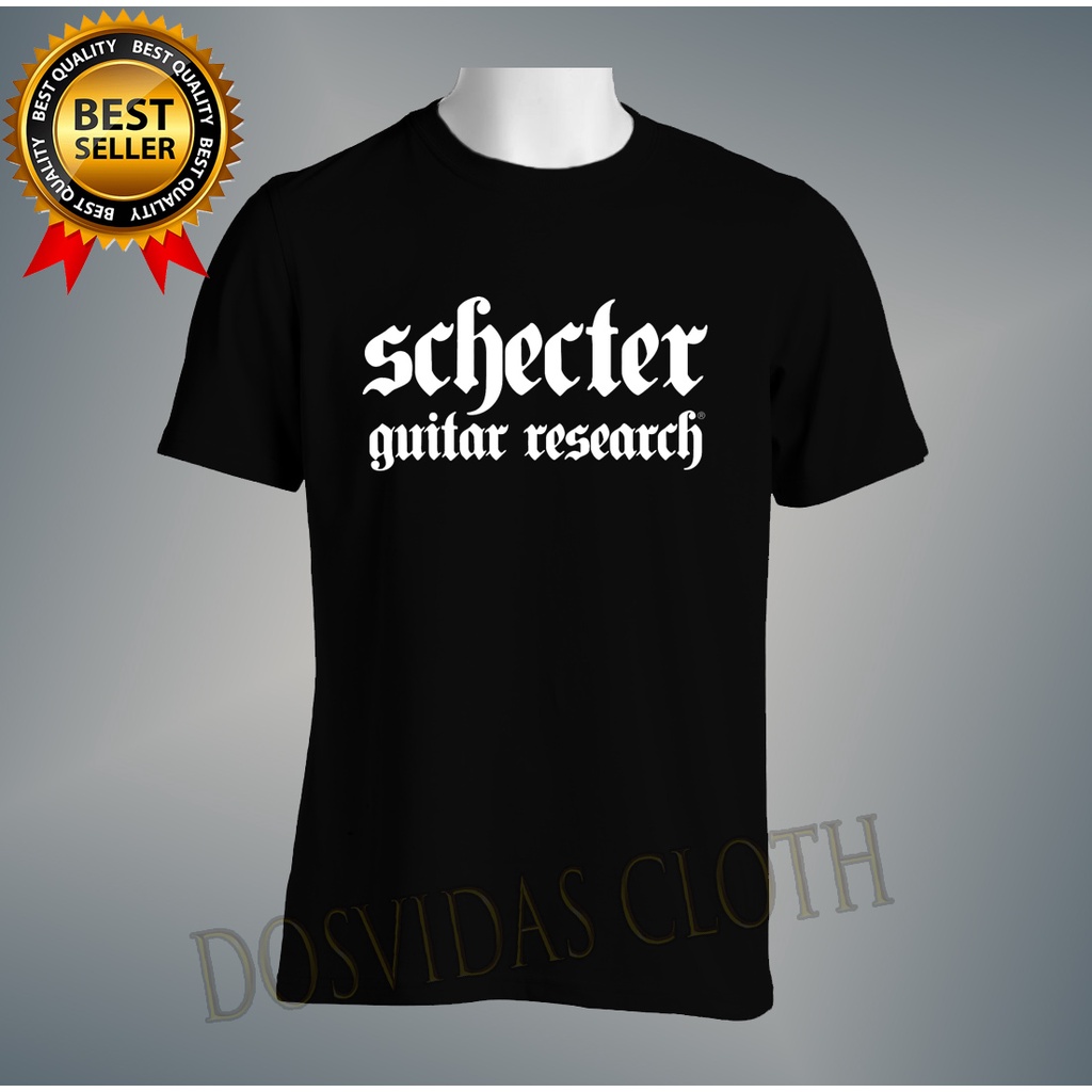 Import Quality SCHECTER MURAH BAJU Kaos SCHECTER GUITAR RESEARCH keren