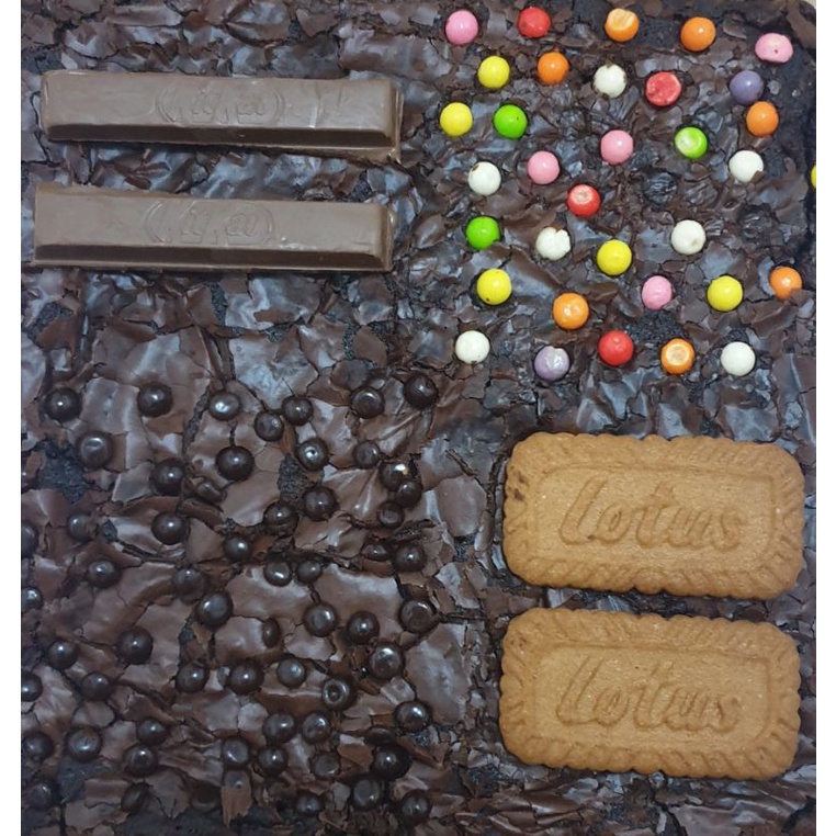 

Brownies 20x20cm 4 topping