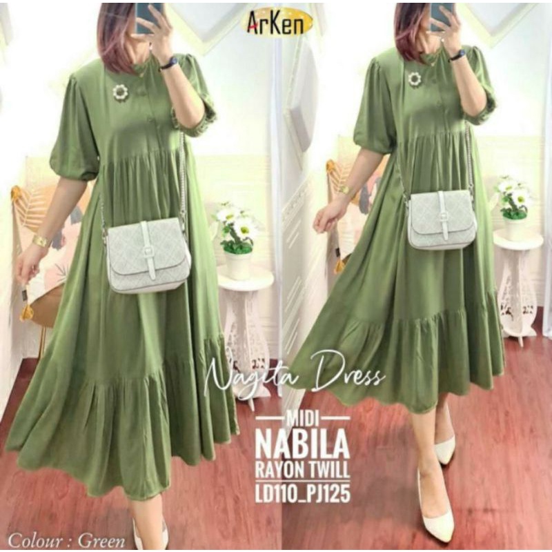 NAGITA DASTER JUMBO RAYON POLOS