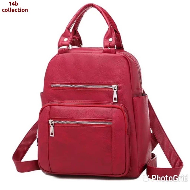 TERBARU ransel wanita kulit backpack wanita yunyang tas ransel multifungsi simple elegant di jinjing