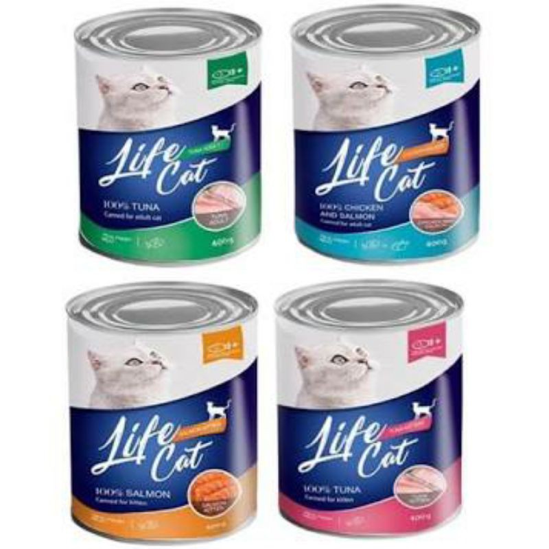 KALENG Life Cat 400Gr | Makanan Kucing | KALENG LIFE CAT