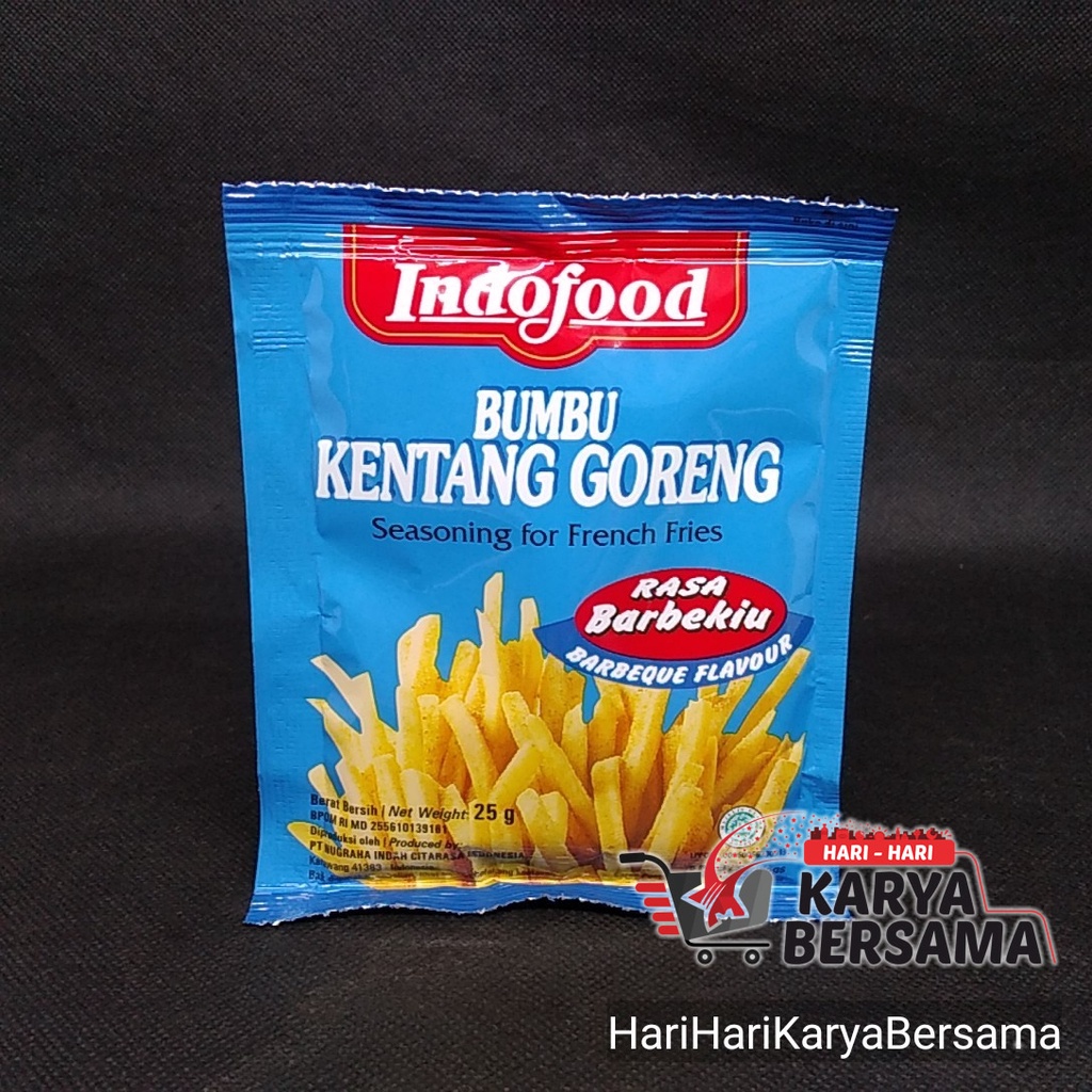 

INDOFOOD BUMBU KENTANG GORENG BARBEQUE 25GR