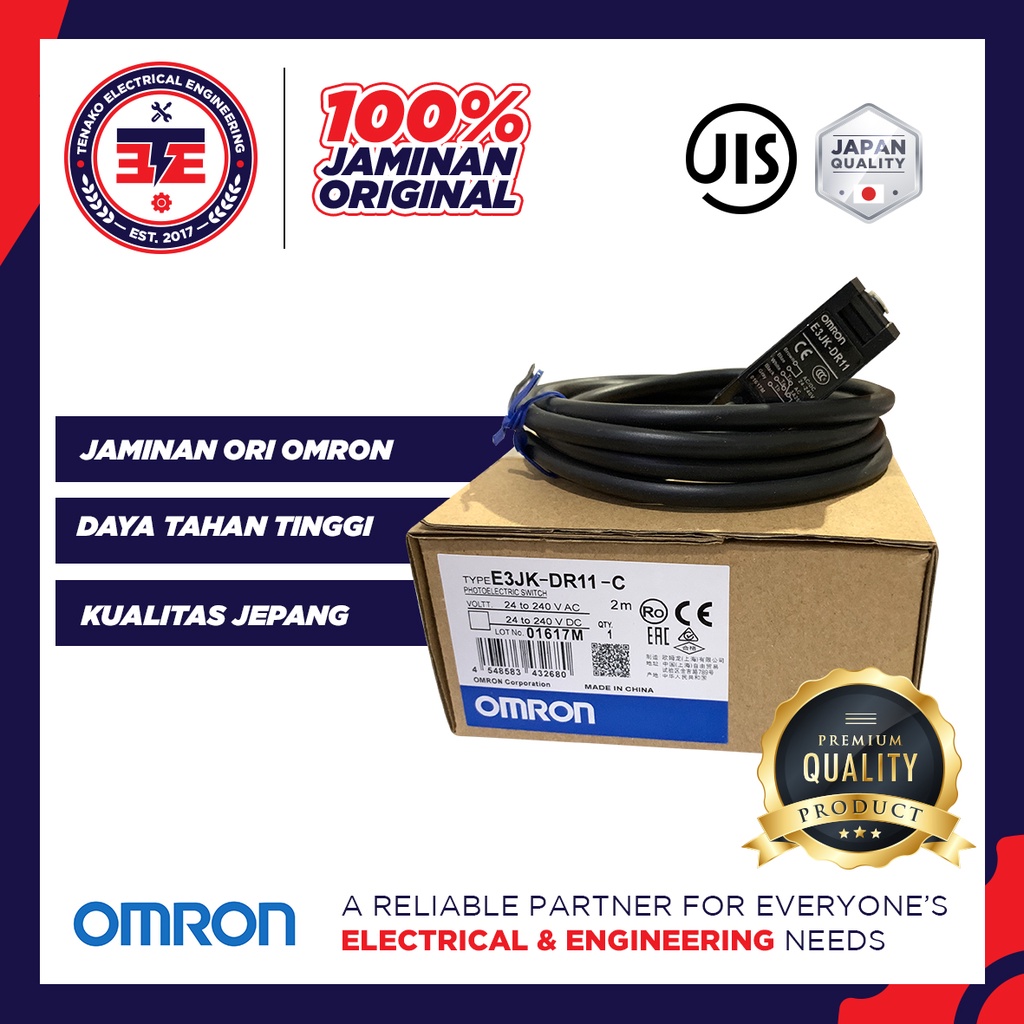 OMRON E3JK-DR11-C Photoelectric Switch Sensor Original Omron