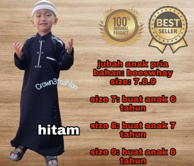 Jubah Anak Pria Terbaru / Gamis Anak Laki 10 11 12