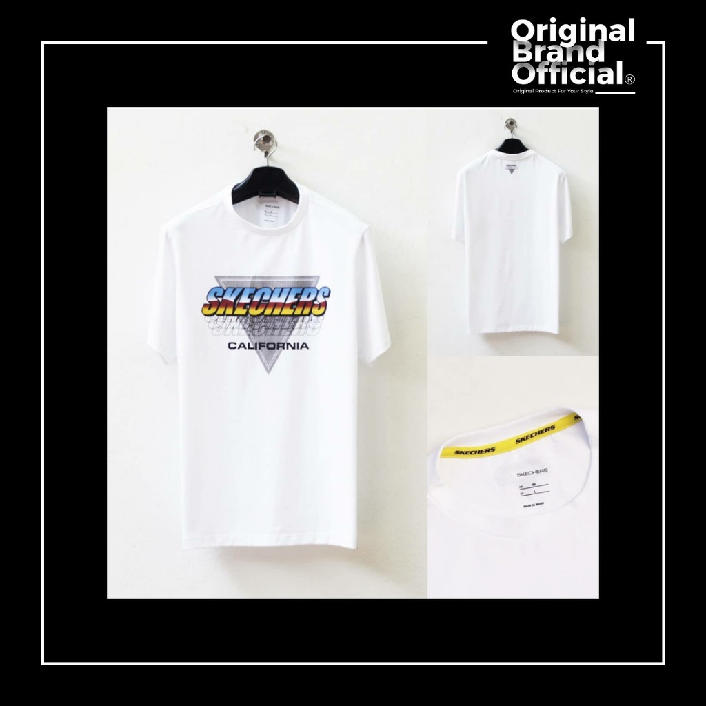 Kaos Skechers t shirt California 100% ORIGINAL