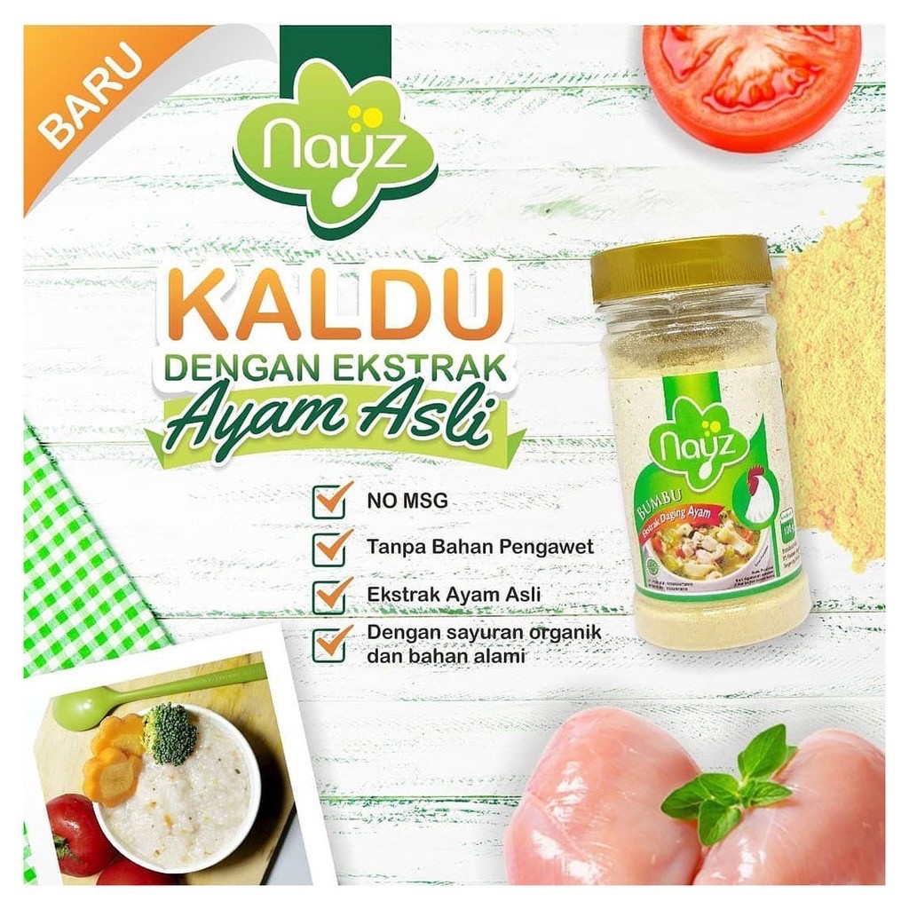 Nayz Kaldu Bumbu Ekstrak Daging Kidu Baby