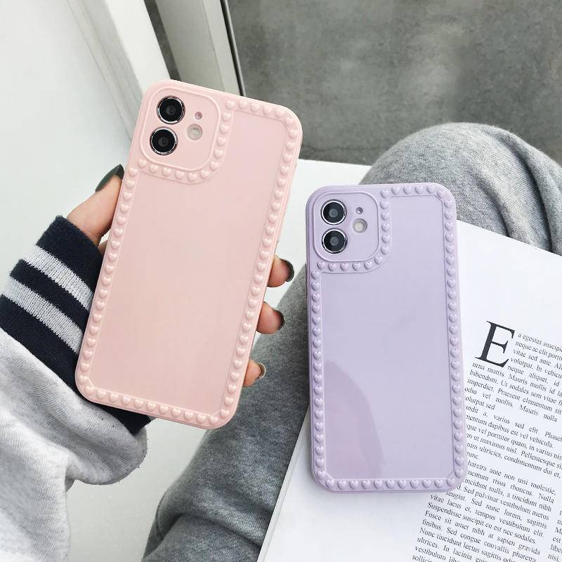 Casing Softcase Tpu Iphone 12 11 Pro Max 6 6s 7 8 Plus X Xs Xr Xsmax Se 2020 Aksen Glossy Shockproof