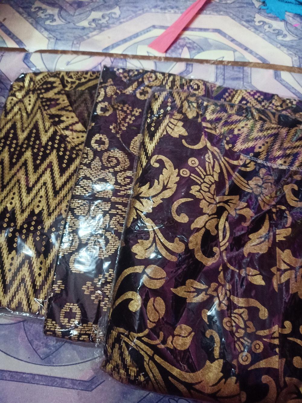 Batik Couple Keluarga Sania Ruffle Ori Ndoro Jowi Dnt Wayang Prada