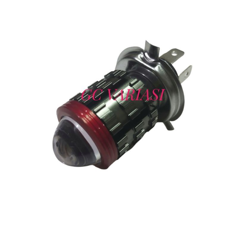 LAMPU UTAMA MOTOR H4 LASER/LAMPU LED MOTOR DEPAN H4 LASER HI/LO AC DC 8W-24Watt 9-80V 1THOUSAND/LAMPU LED H4 UTAMA MOTOR VIXION DLL/LED DEPAN MOTOR SOKET H4 LASER HI LO/LAMPU SOKET H4 LED LASER UNTUK SEMUA MOTOR SOKET H4-4