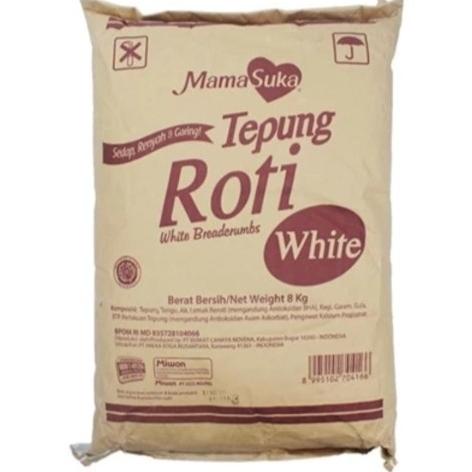 

Tepung roti putih (white bread crumb) mamasuka repack 1kg