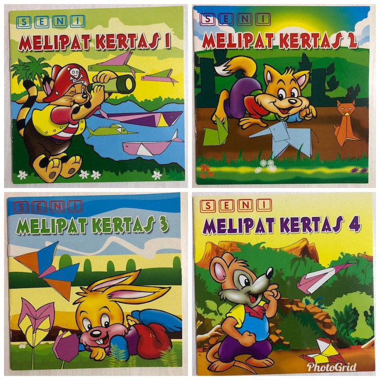 

Seni Melipat Kertas - Buku Petunjuk Cara Melipat Kertas untuk anak Cerdas
