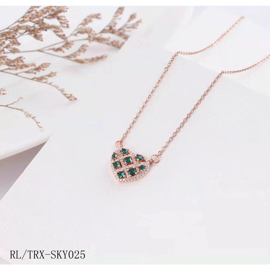 Kalung Titanium Permata Perhiasan Fashion 025/026