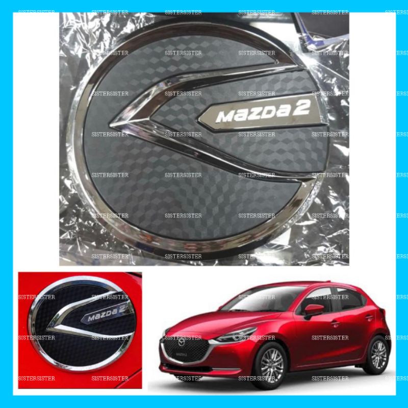 Tank Cover Mazda2 Platinum Carbon Mazda 2