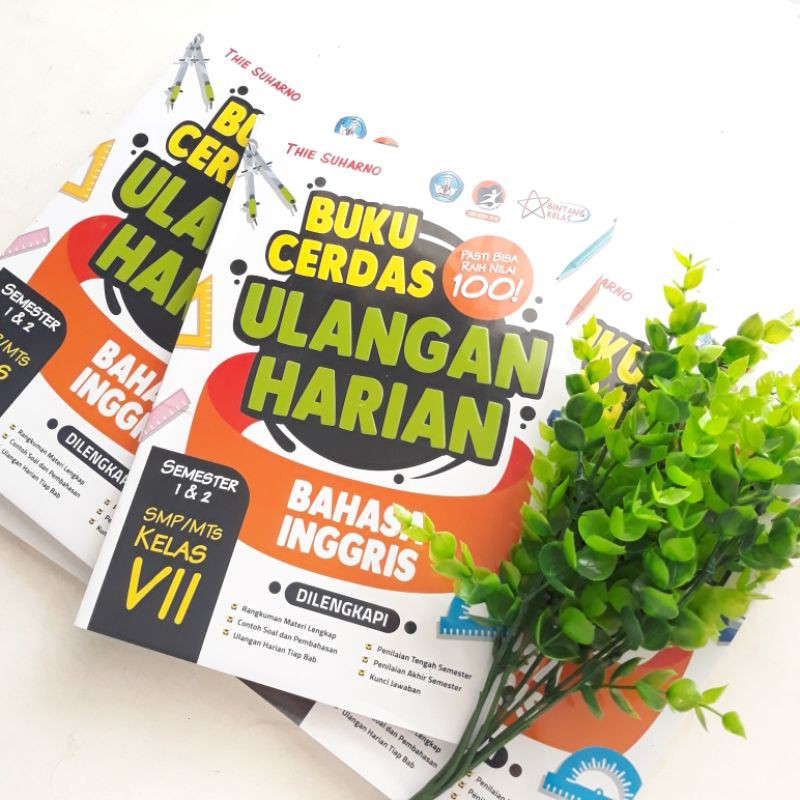 Buku Bahasa Inggris Smp Kelas 7 K13 Buku Latihan Soal Bahasa Inggris Buku Cerdas Ulangan Harian Shopee Indonesia