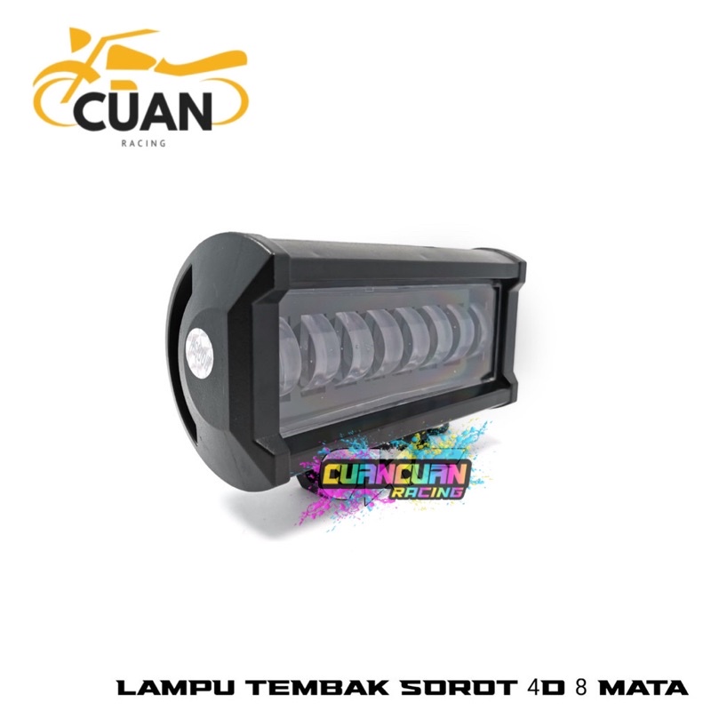 Lampu Tembak Sorot LED Cwl 8 Mata Spot Light Workligt Lampu Tembak Cwl Daymaker Universal