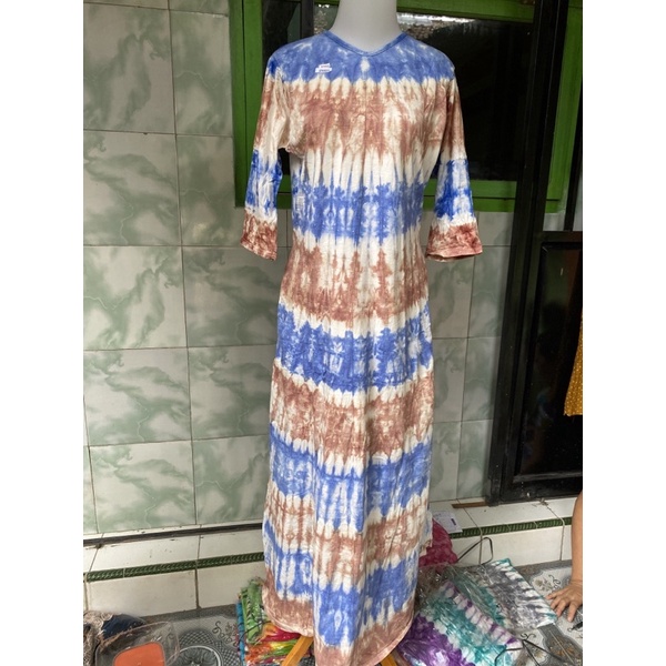 long dress kaos spandex tali belakang