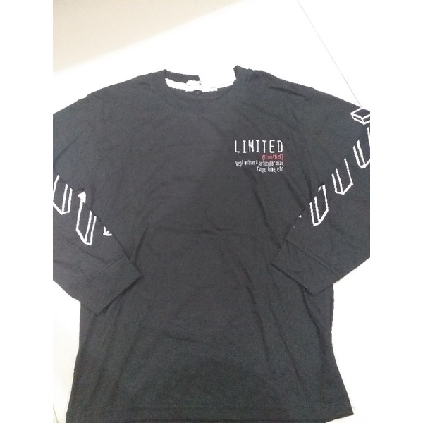 Kaos lengan panjang aero nevada anak cowok