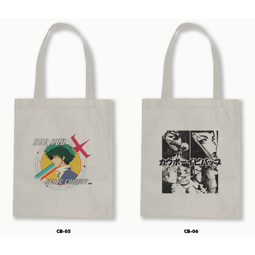 TOTE BAG BLACU - COWBOY BEBOP