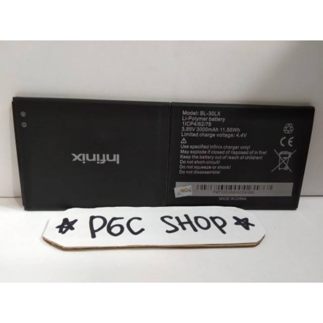 Batre infinix BL-30LX HOT 3 LITE HOT 3 MAX