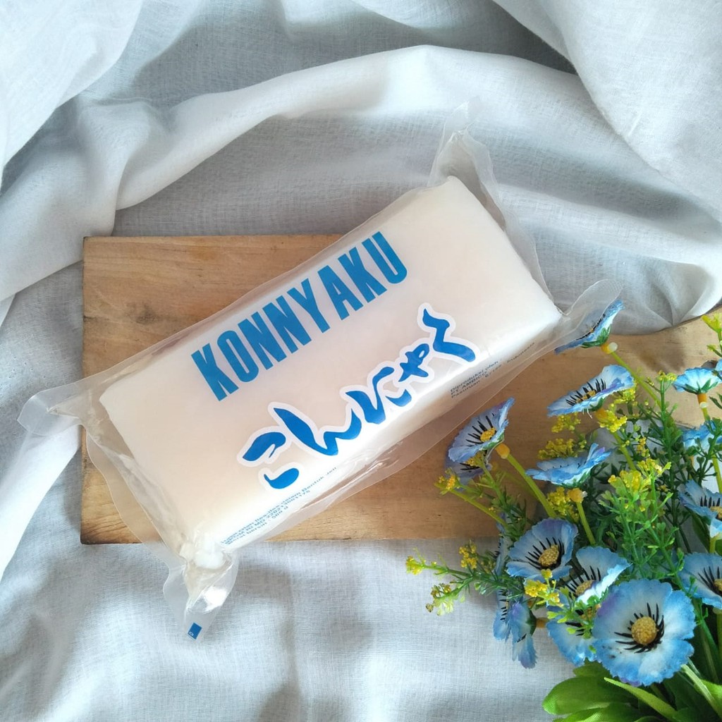 

KONYYAKU BLOK SHIRATAKI BIRU | 500 GR