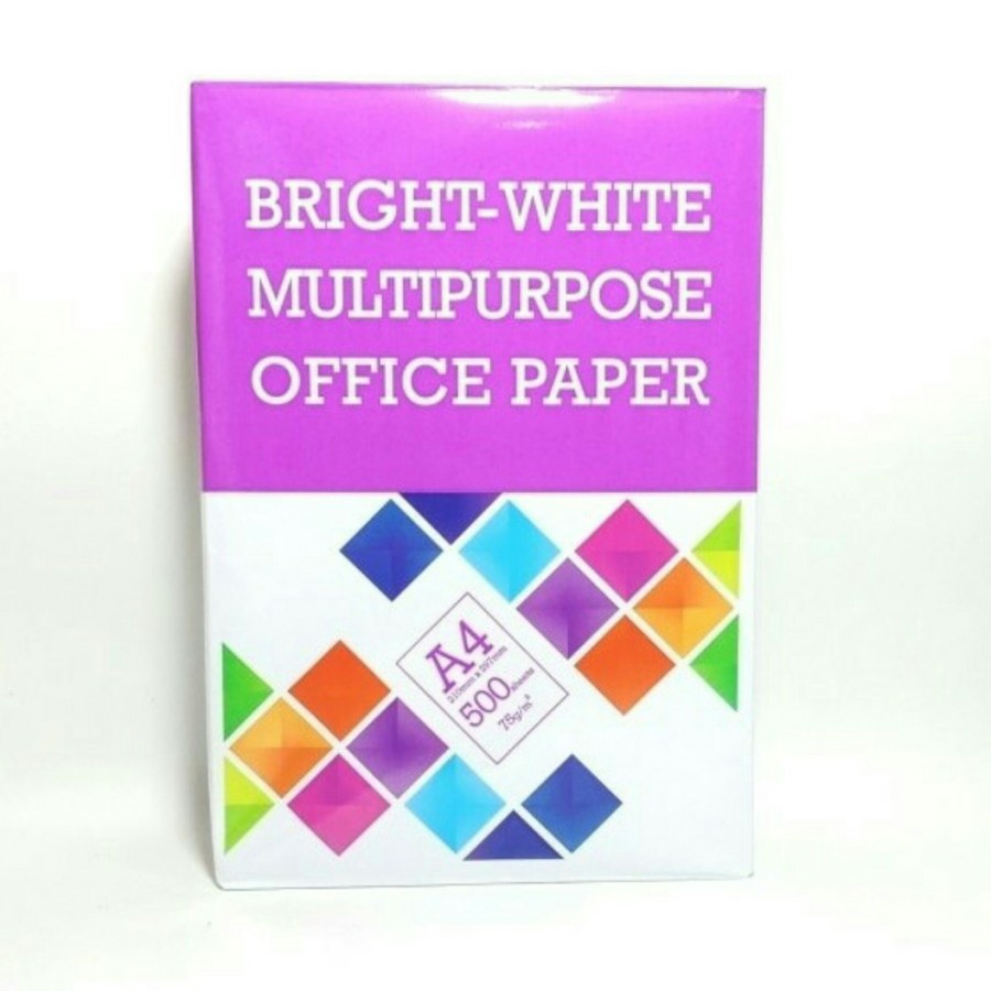 

Kertas HVS A4 1 rim 500 lembar Print Photocopy good quality