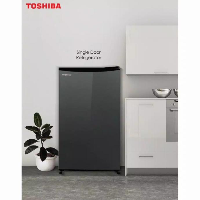 Kulkas 1 Pintu Toshiba Gr-Rd121Cc-Dmf Gr Rd121Cc Lemari Es Mini 90 L Km76878