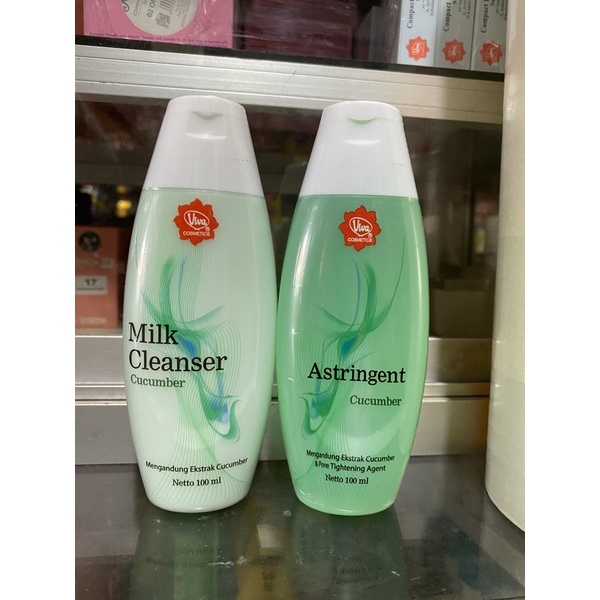 VIVA MILK CLEANSER / ASTRINGENT CUCUMBER