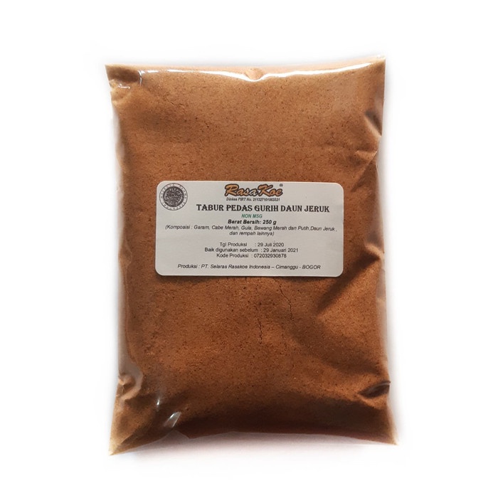 

Siap Kirim Bumbu Tabur Non Msg 250Gr - Bawang Gurih