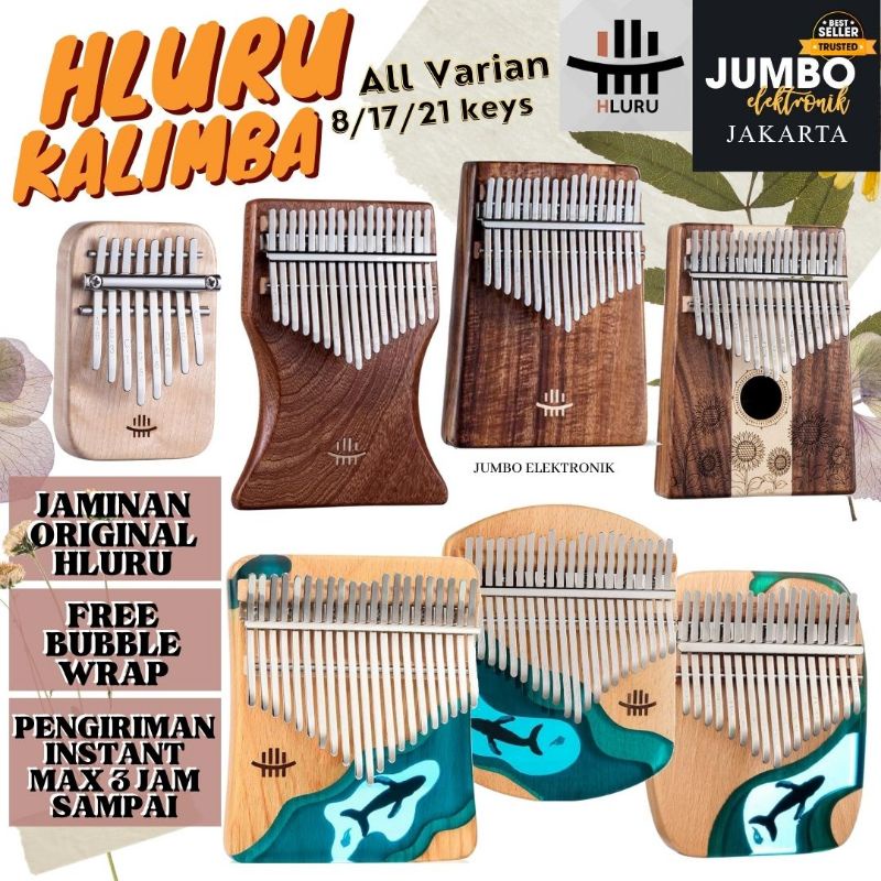 Hluru Kalimba Ocean 17 Keys 21 Keys 8 Keys Kalimba Resin Hluru Kalimba Hluru 8 / 17 / 21 Key Whale B