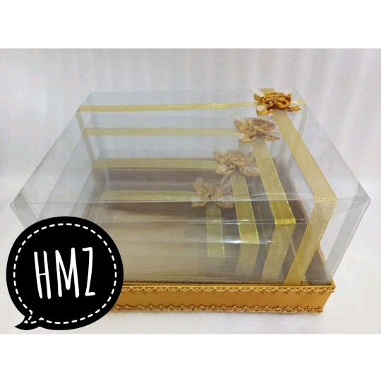Kotak hantaran / kotak seserahan / box seserahan / box parsel  full mika satu set