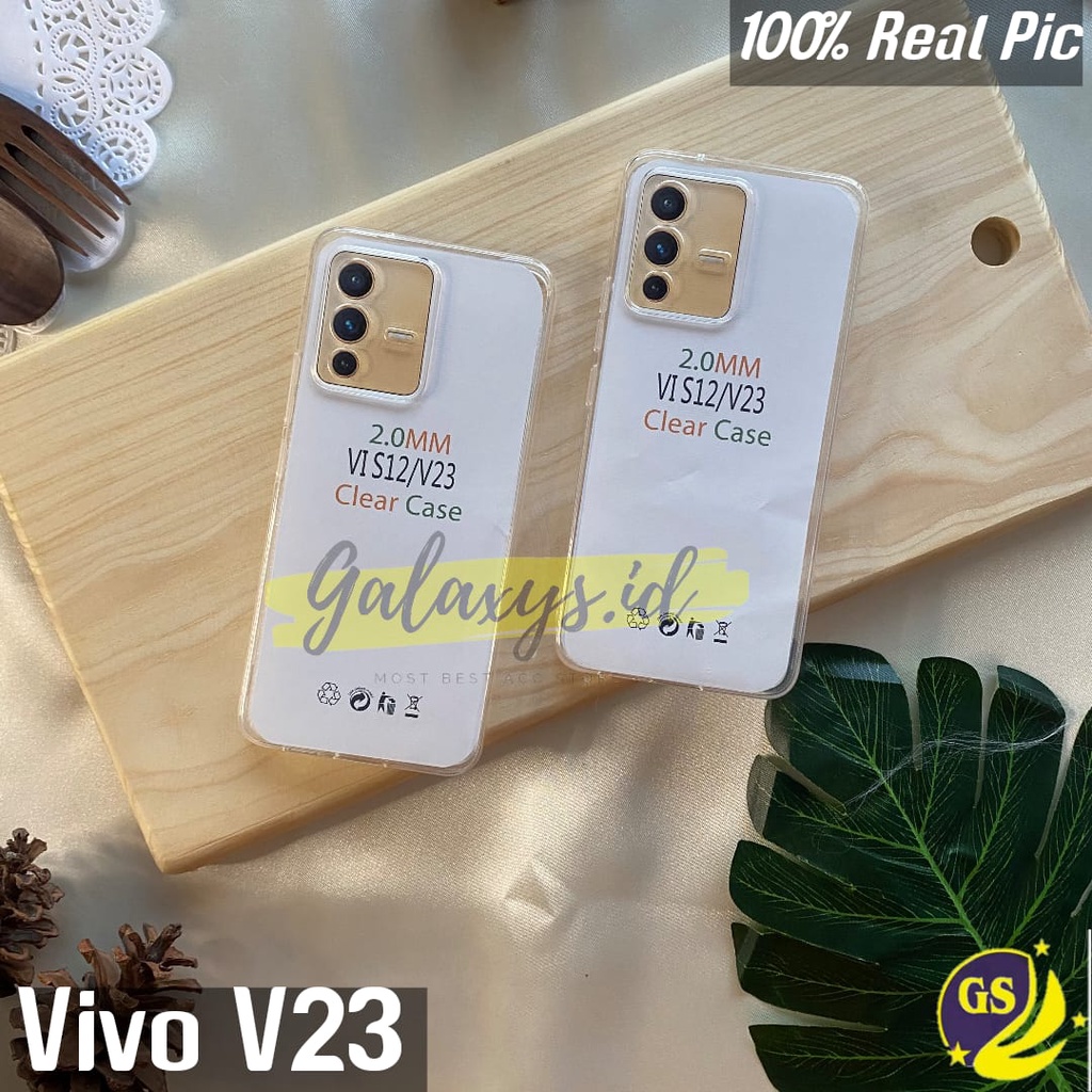 VIVO V23 5G VIVO V23E 5G VIVO Y15S Y15 S 2022 CLEAR CASE ULTRA RANSPARAN TPU SOFTCASE CASING 2.0MM