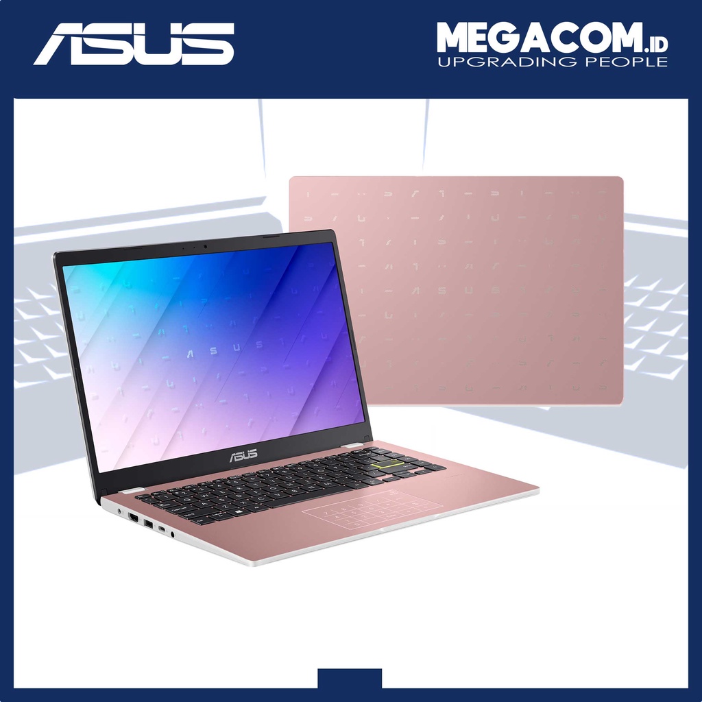 Asus E410MAO-FHD453 Pink [Intel N4020|RAM 4GB|SSD 512GB|Win|OHS]
