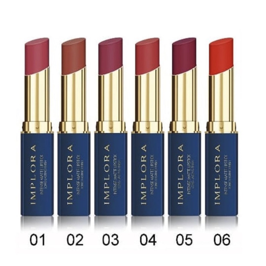 ORIGINAL Implora Intense Matte Lipstick Long Lasting HARGA MURAH DAN TERJANGKAU !!!