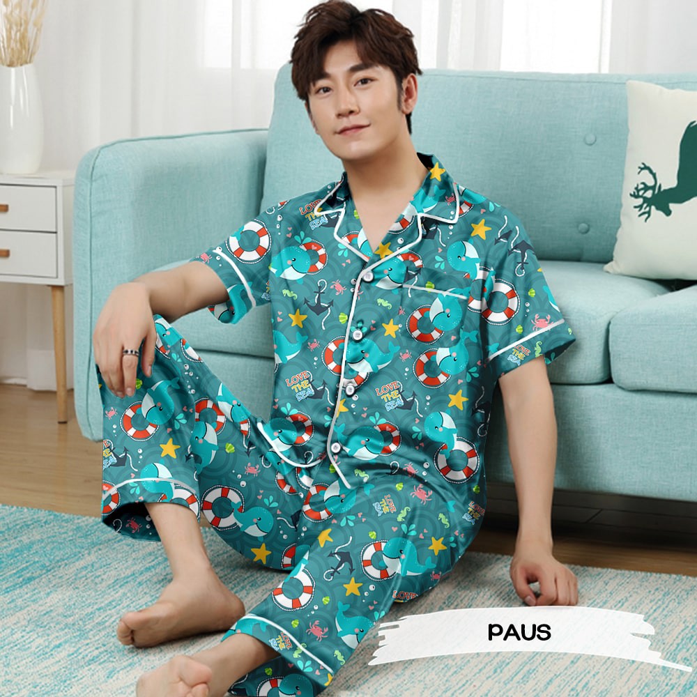 Piyama CP Allsize  / Baju Tidur CP Allsize / Piyama Cewek / Baju tidur Cowok-7