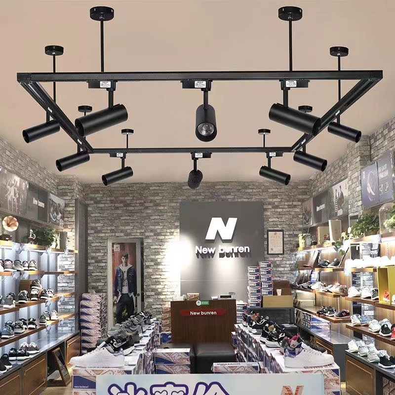 LAMPU RELL TRACK LED SOROT LAMPU SOROT TRACKLIGHT REL SPOTLIGHT 10w/15W / 20W / 30W LAMPU RELL TRACK SOROT