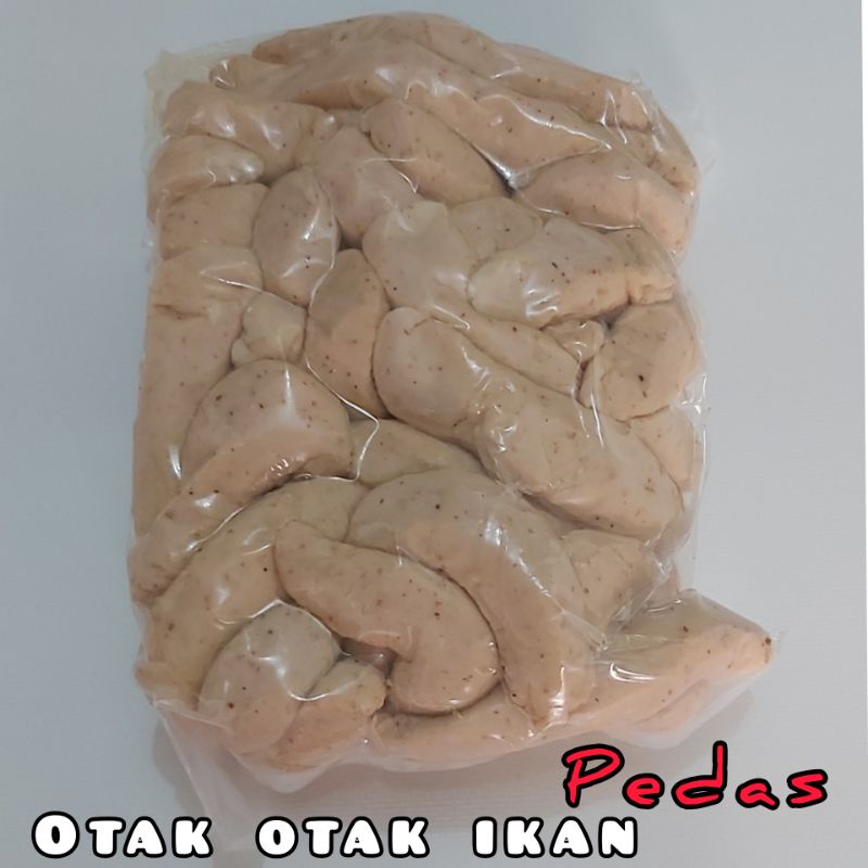 Otak Otak Ikan Pedas 1kg  Fresh Halal Fish Food Cahaya Intan