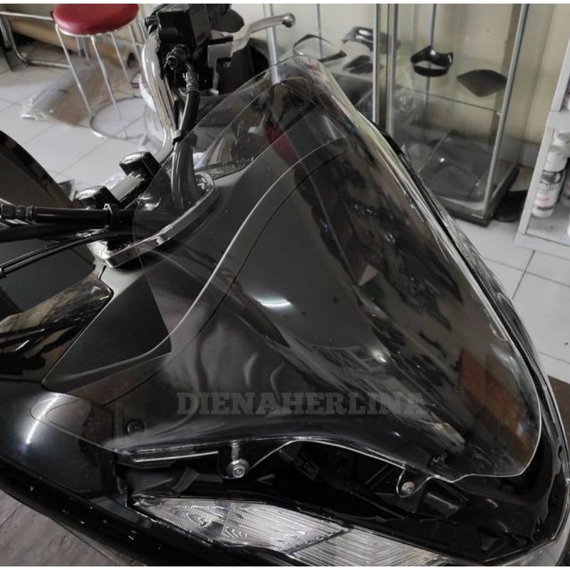 windshield PCX 160.visor  PCX 160 kaca depan pcx160