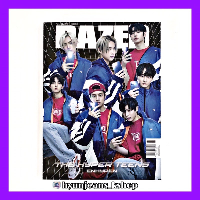 [READY STOCK] DAZED & CONFUSED KOREA 2021.02 Magazine / Majalah - B TYPE (Cover : ENHYPEN)