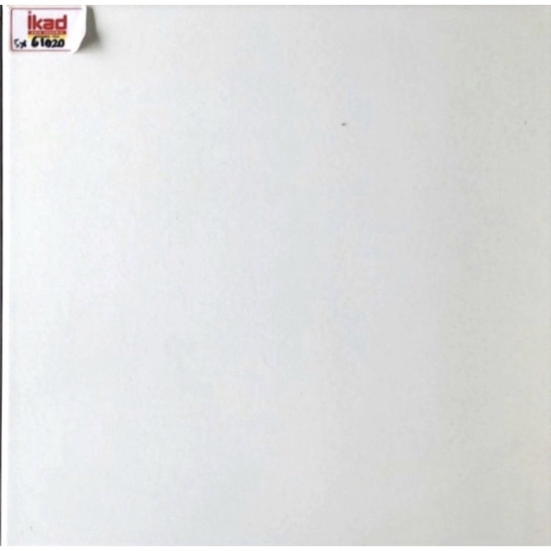 KERAMIK LANTAI IKAD PUTIH POLOS 40X40 KW1