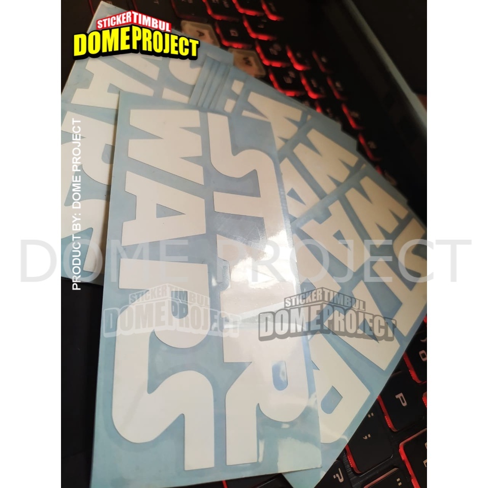 STIKER STARWARS STIKER CUTTING SATUAN STIKER MOBIL STIKER IMPORT