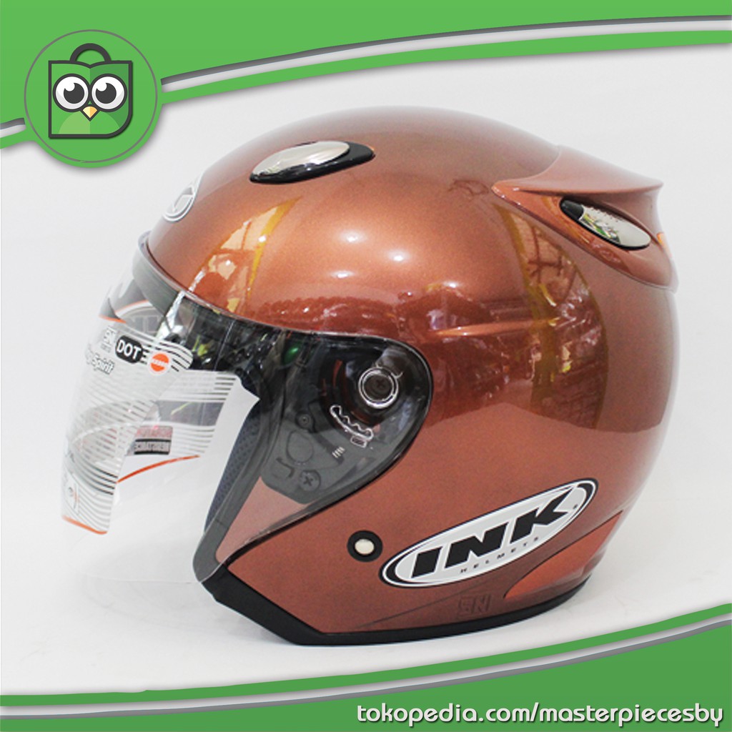 HM-1366 Helm Ink Centro Jet Dazzling Cooper Murah