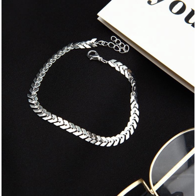 MORYMOSHI G24 Gelang Kaki Sisik Naga Wanita Fashion Korea