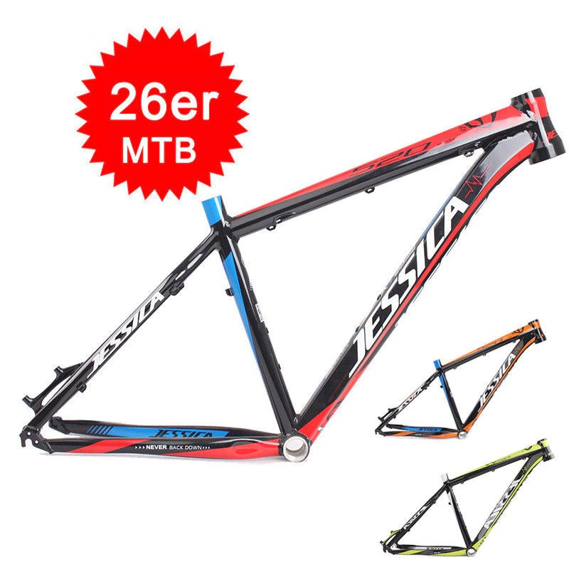 IMPORT 16/17" MTB Bicycle Frame Superlight Aluminum alloy 26er Wheel Frameset Tapered Mountain Bike