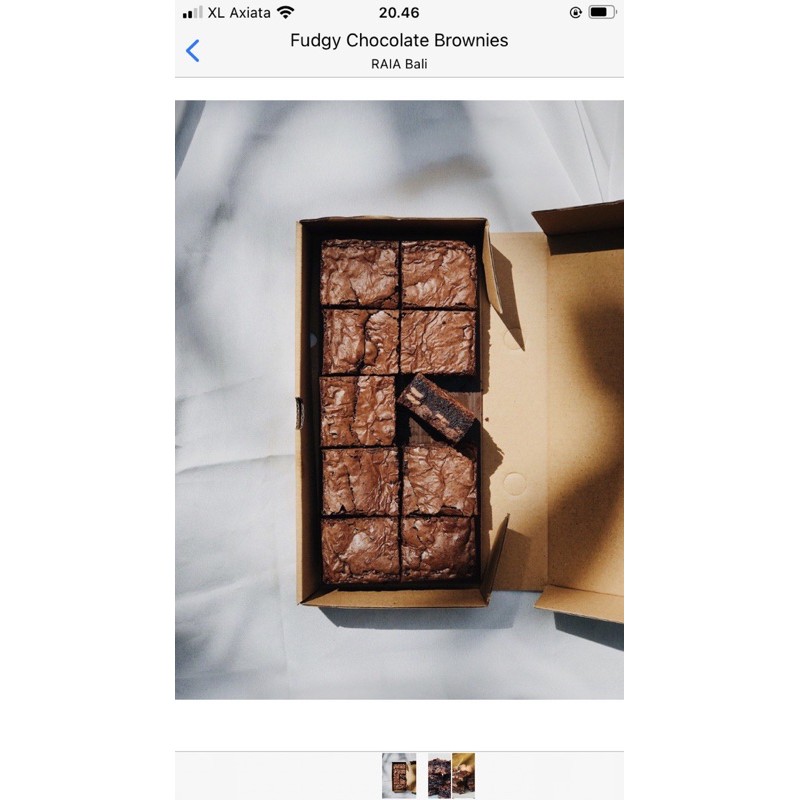 

Raia Fudgie Chocolate Brownies