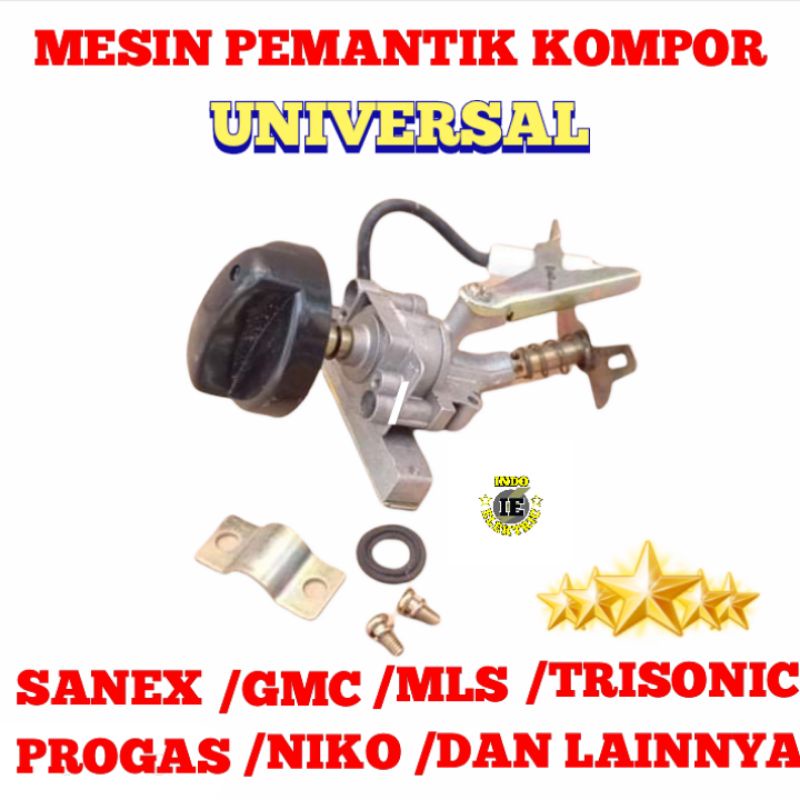 MESIN PEMANTIK KOMPOR UMUM/GAS VALVE UNIVERSAL PEMANTIK API