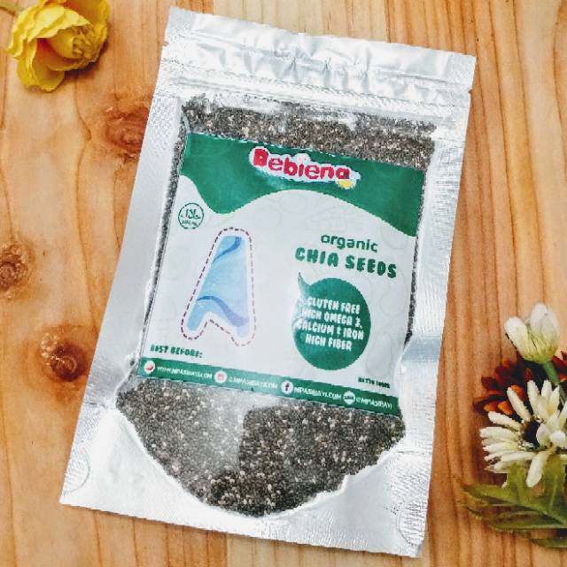 

Chia seeds organic untuk MPASI bayi