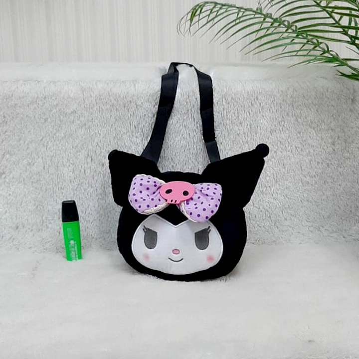 Tas sandang slempang melody cinnamorol pompompurin kirby kuromi dompet